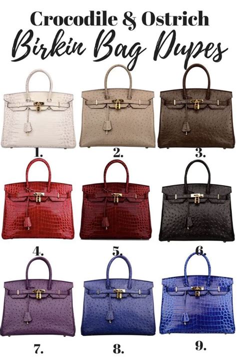 hermès birkin bag dupe